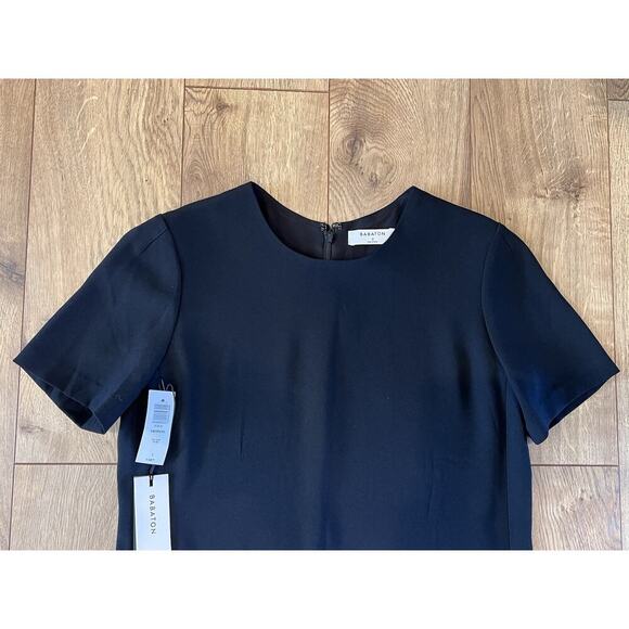 Aritzia Babaton Patricio Dress Black Size 2 NWT $138 Minimalist Preppy Career - Picture 4 of 11